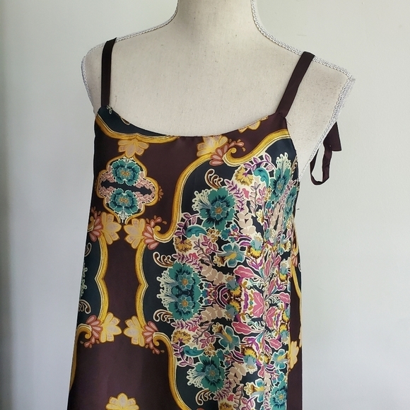 Zara Handkerchief Slip Midi Dress - Picture 6 of 8